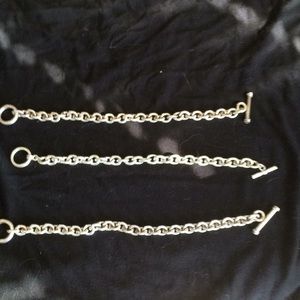 Sterling silver 925 bracelets only 2 left